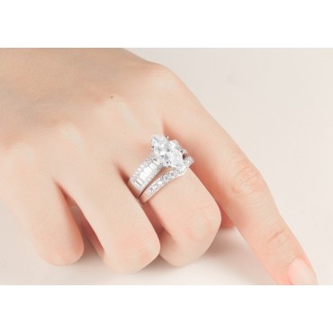 wish popular fashion ring s925 silver