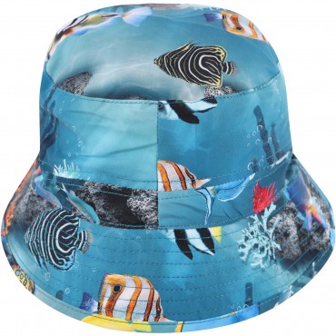 Ocean Living Bucket Hat in Blue