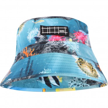 Ocean Living Bucket Hat in Blue