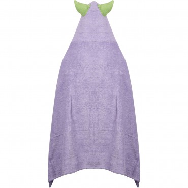 One-Eyed Monster Hooded Towel in Purple